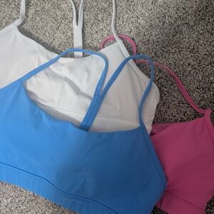 Stylish Blue and Pink Women's Swim Top